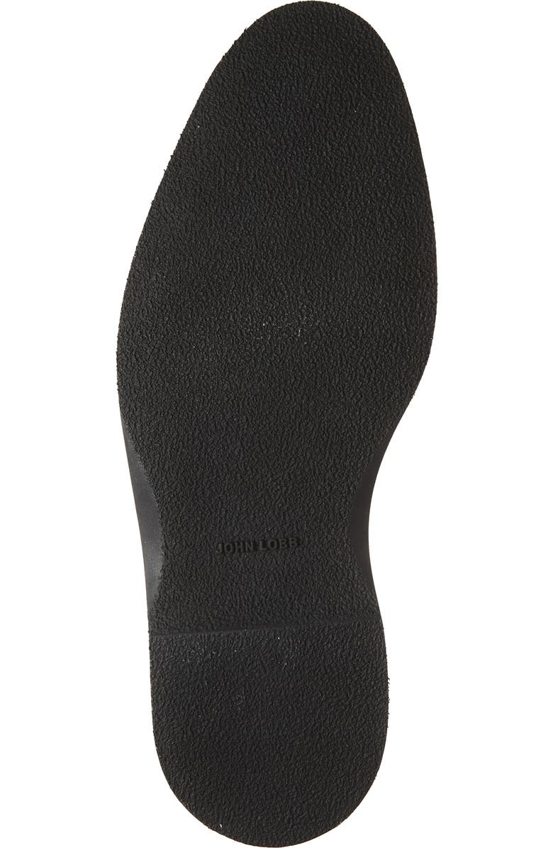 John Lobb Smith Colorblock Buckle Chukka Loafer, Alternate, color, Midnight/ Mist/ Sand