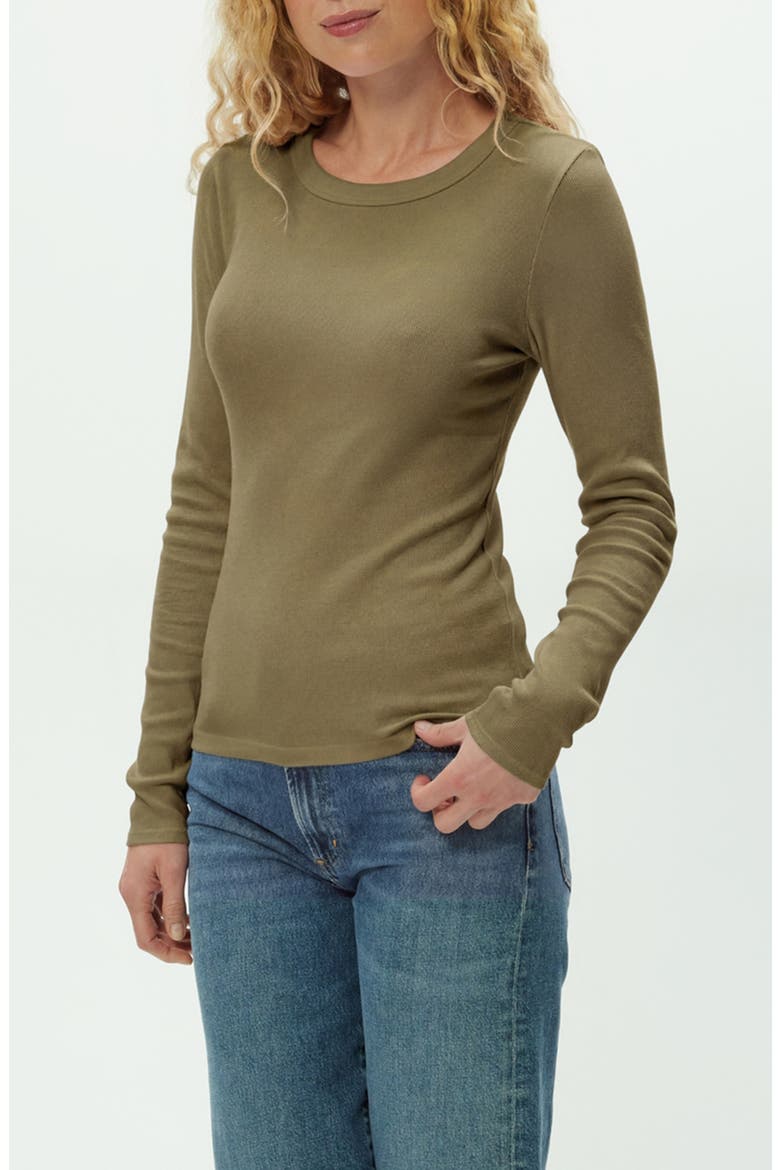 Zola Long Sleeve T-Shirt, Alternate, color, CAPER