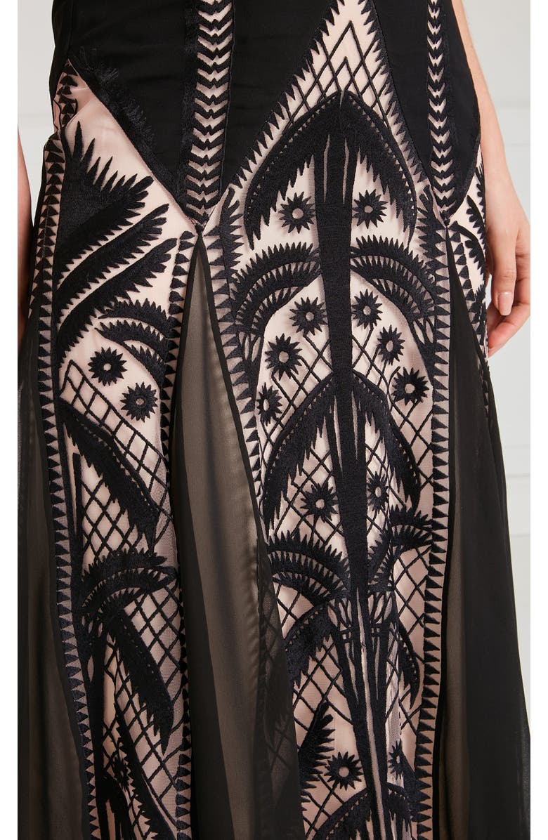 Temperley London Giselle Dress, Alternate, color, Black