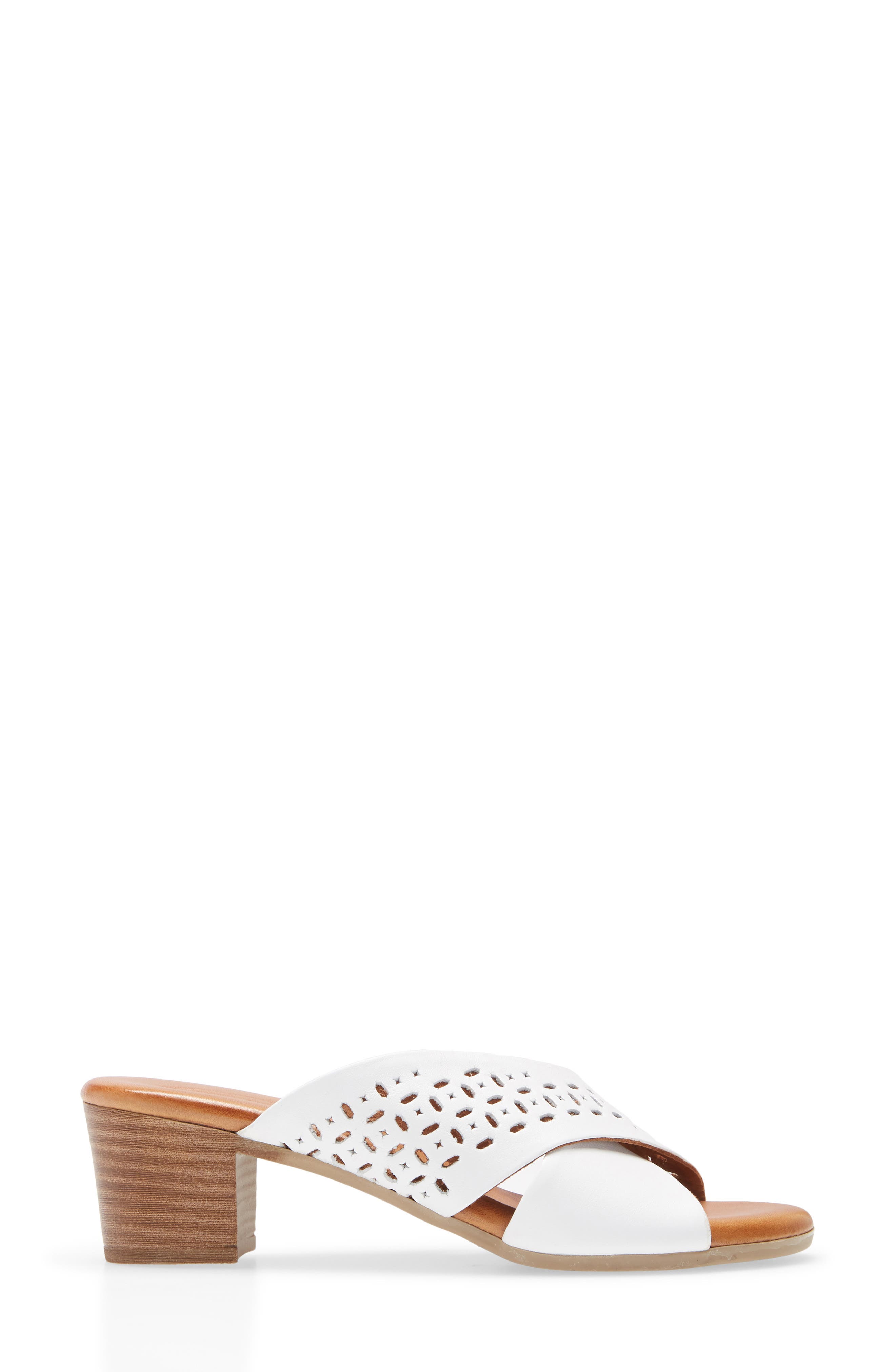 Tamara Slide Sandal, Alternate, color, WHITE