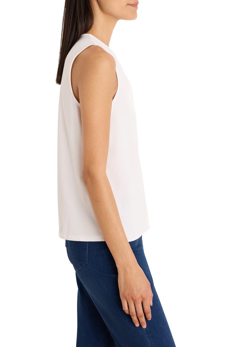 Mixed Media Layering Top, Alternate, color, PAPER WHITE