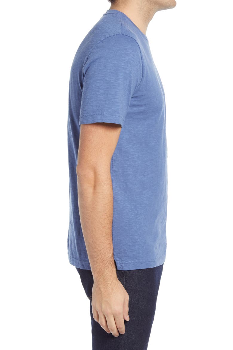 Solid Slub T-Shirt, Alternate, color, BLUE FJORD