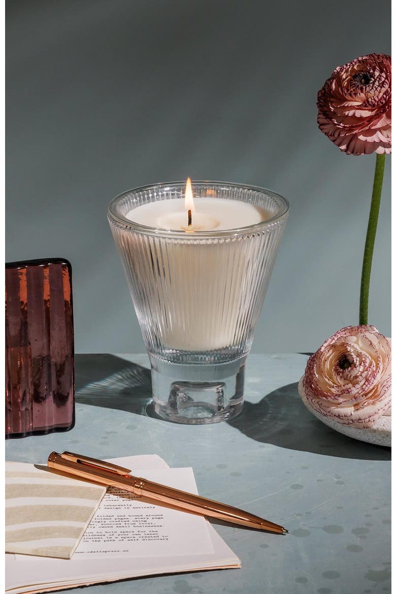 ZAI Candle - Cedar & Black Cherry, Alternate, color, Clear