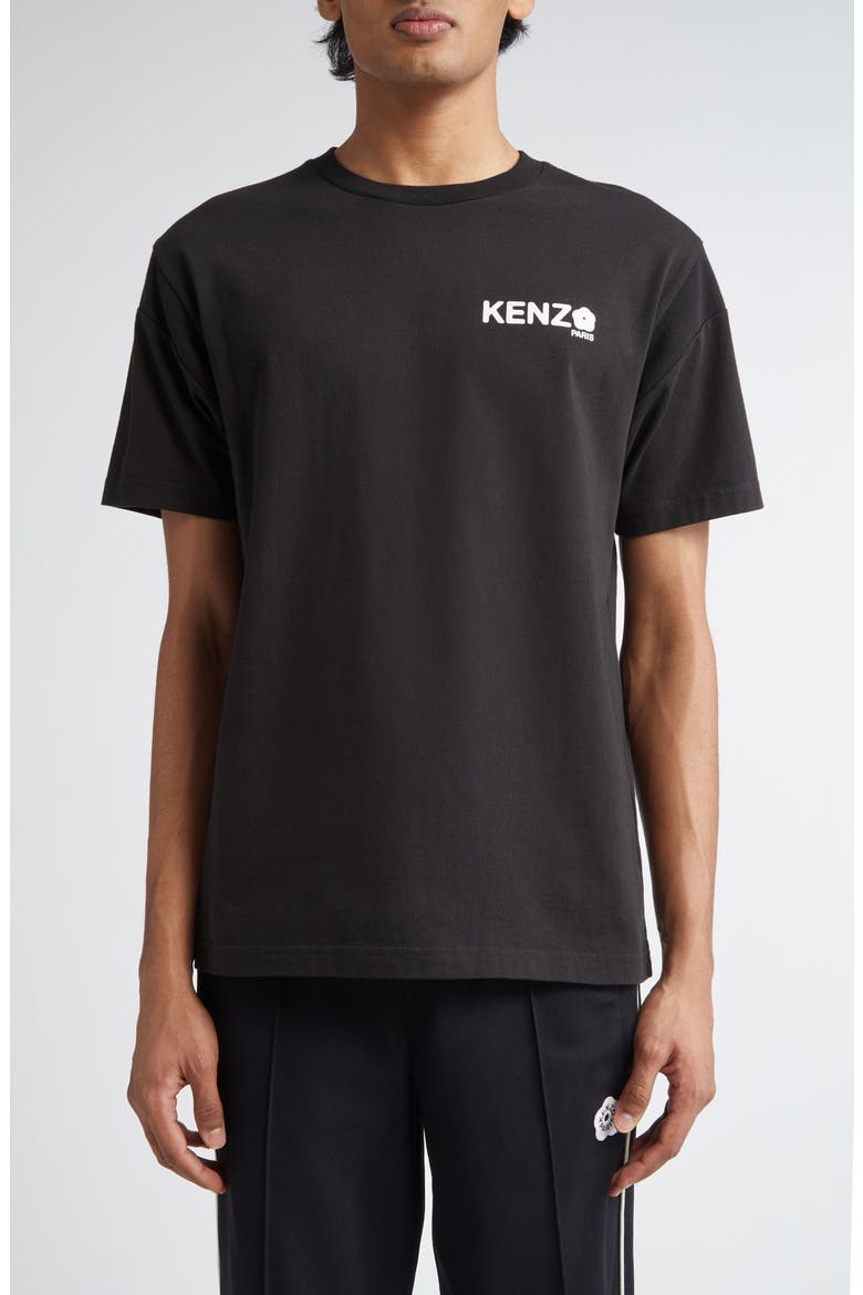 Boke Flower 2.0 Classic Cotton Logo Graphic T-Shirt, Main, color, BLACK