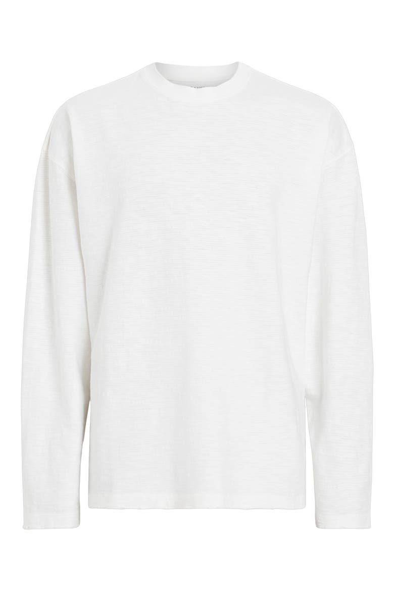 Distressed Crewneck Sweater, Alternate, color, LILLY WHITE