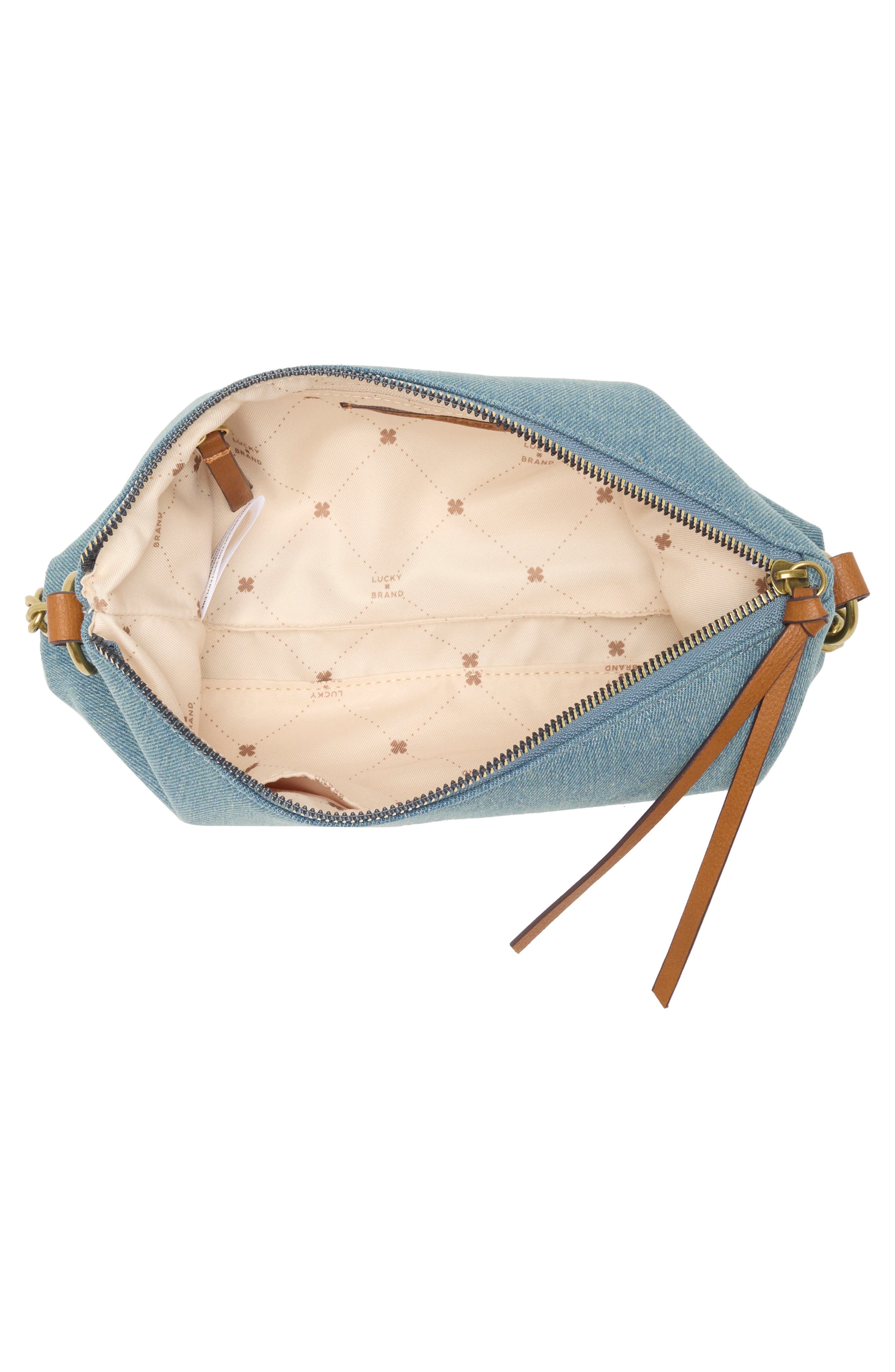 Zena Crossbody Bag, Alternate, color, DENIM