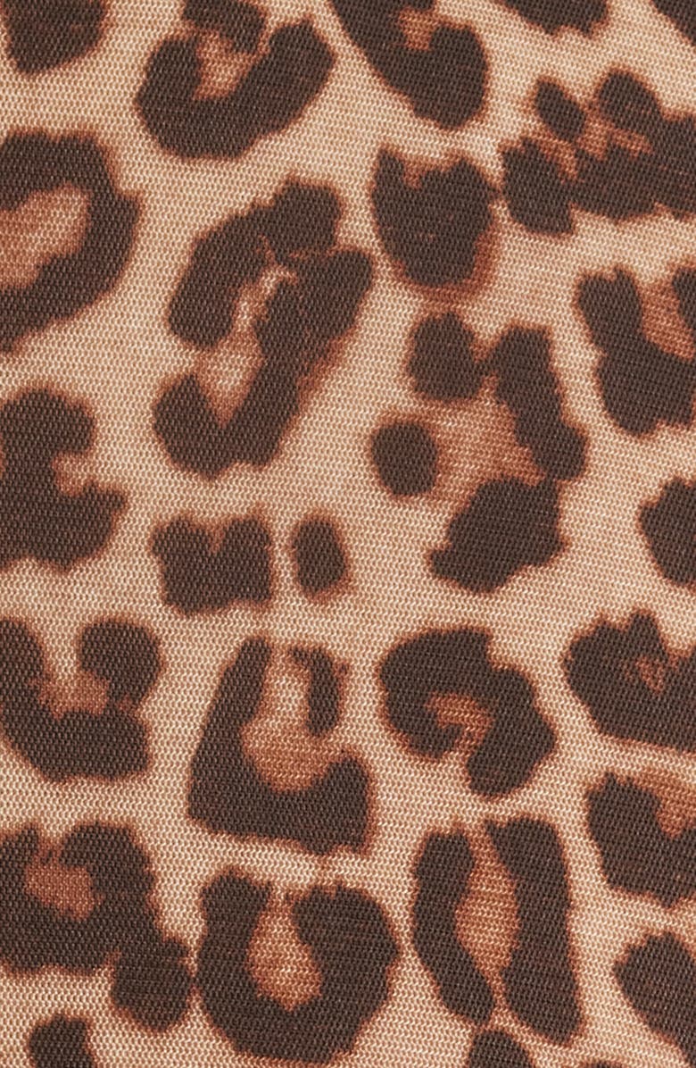 Anne Klein Long Sleeve Mock Neck Top, Alternate, color, 