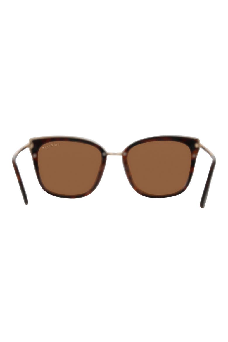 54mm Square Sunglasses, Alternate, color, TORTOISE