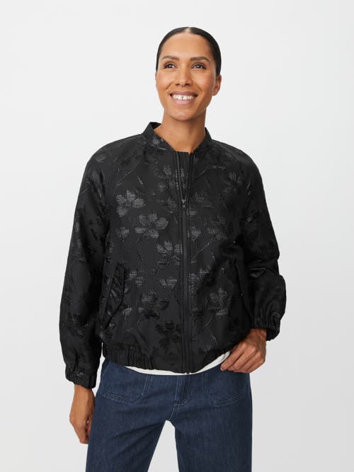 Masai Copenhagen Majossana Jacquard Bomber Jacket In Black