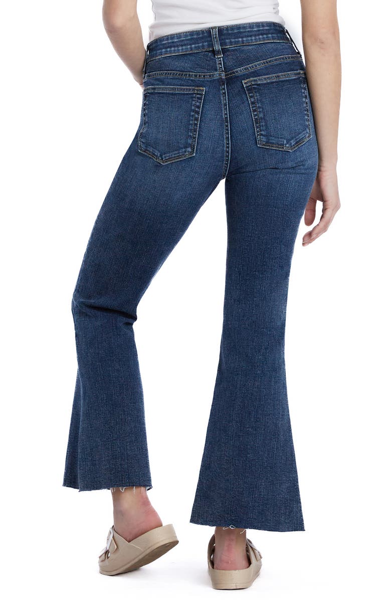 HINT OF BLU Fun Slim Flare Jeans, Alternate, color,