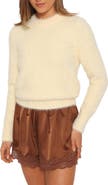 Petal & Pup Winifred Fluffy Crewneck Sweater