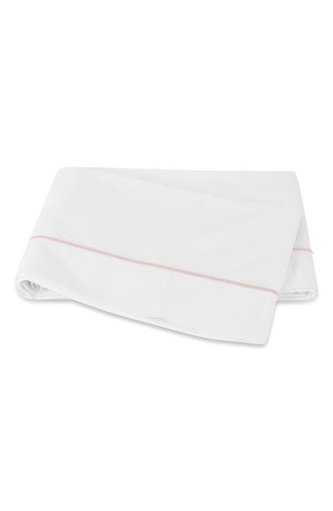 Bergamo 500 Thread Count Cotton Percale Flat Sheet