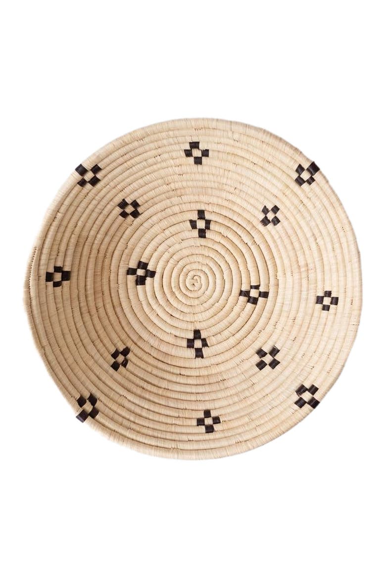 Gathered Spaces Basket, Main, color, Black, Beige