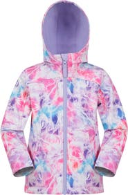 Mountain Warehouse Childrens/Kids Patterned Water Resistant Soft Shell Jacket