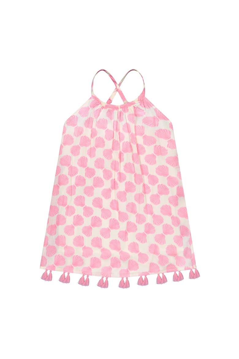 Mini Chantal Girl's Sundress, Main, color, Shell Beach Pink