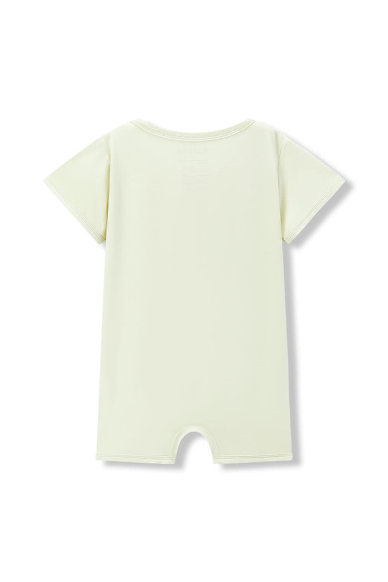 Luxe Solid Shortall, Alternate, color, Aloe