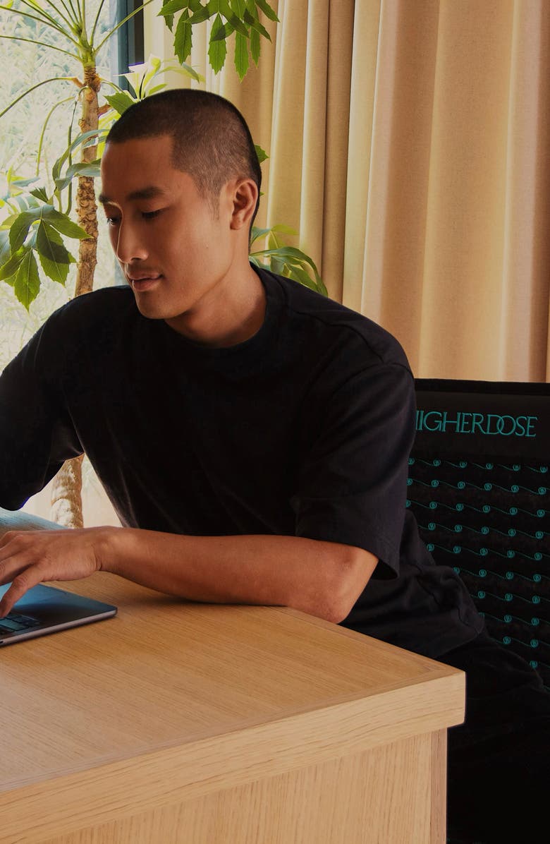 HigherDOSE Infrared PEMF GO Mat, Alternate, color, Black Multi