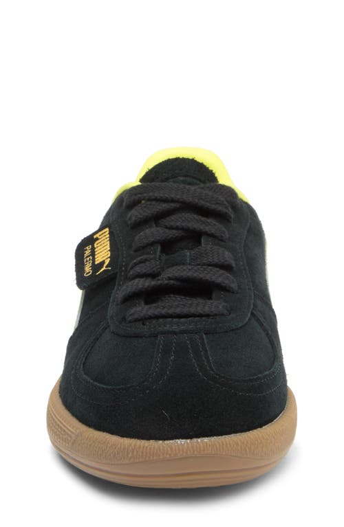 Puma Kids' Palermo Sneaker In  Black-lemon Sherbert