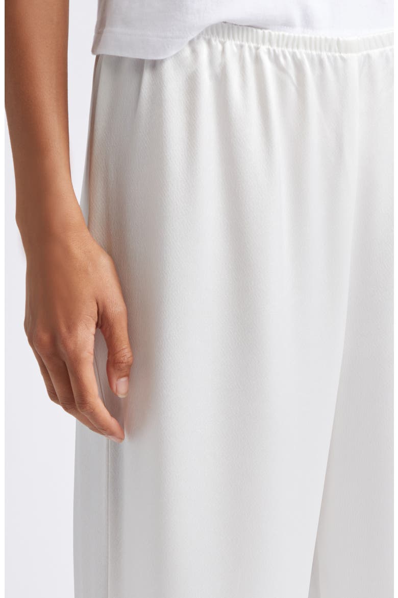 Barb Wide Leg Satin Pants, Alternate, color, OPTIC WHITE