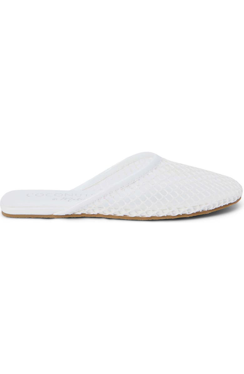 Coconuts by Matisse Brooklyn Mesh Mule, Alternate, color, White
