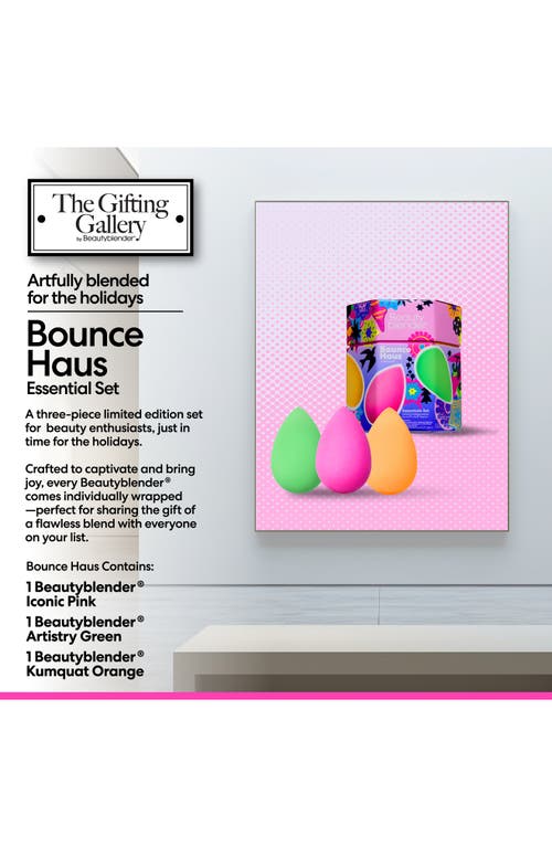 Beautyblender Bounce Haus Set Of 3 Makeup Sponges $60 Value