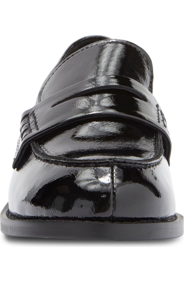 Jeffrey Campbell Books Penny Loafer, Alternate, color, Black Crinkle Patent