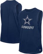 New Era Men's New Era Navy Dallas Cowboys Leisure Collection Muscle Tank Top