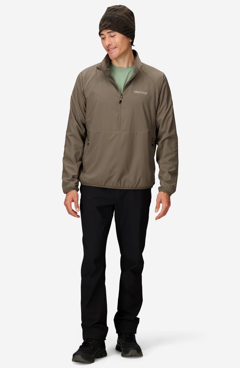 Marmot Aerothermal Half Zip Pullover, Alternate, color, Claystone
