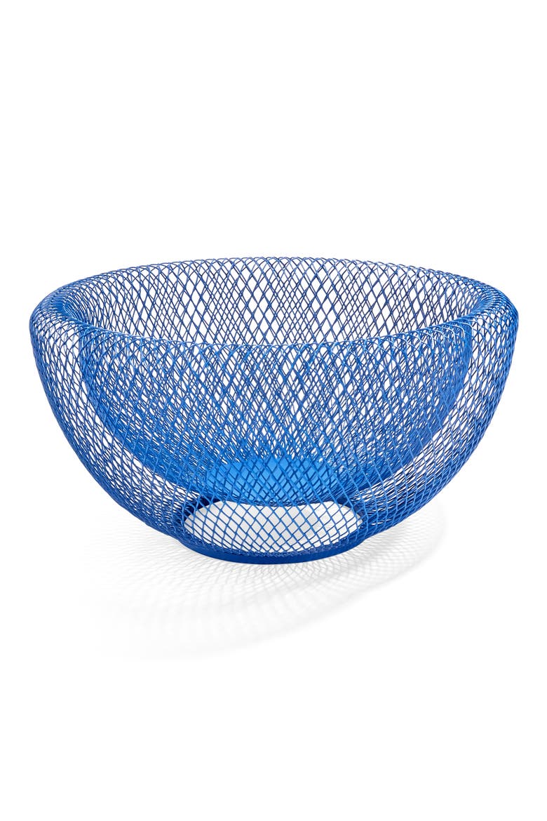 Design Store Wire Mesh Bowl, Main, color, BLUE