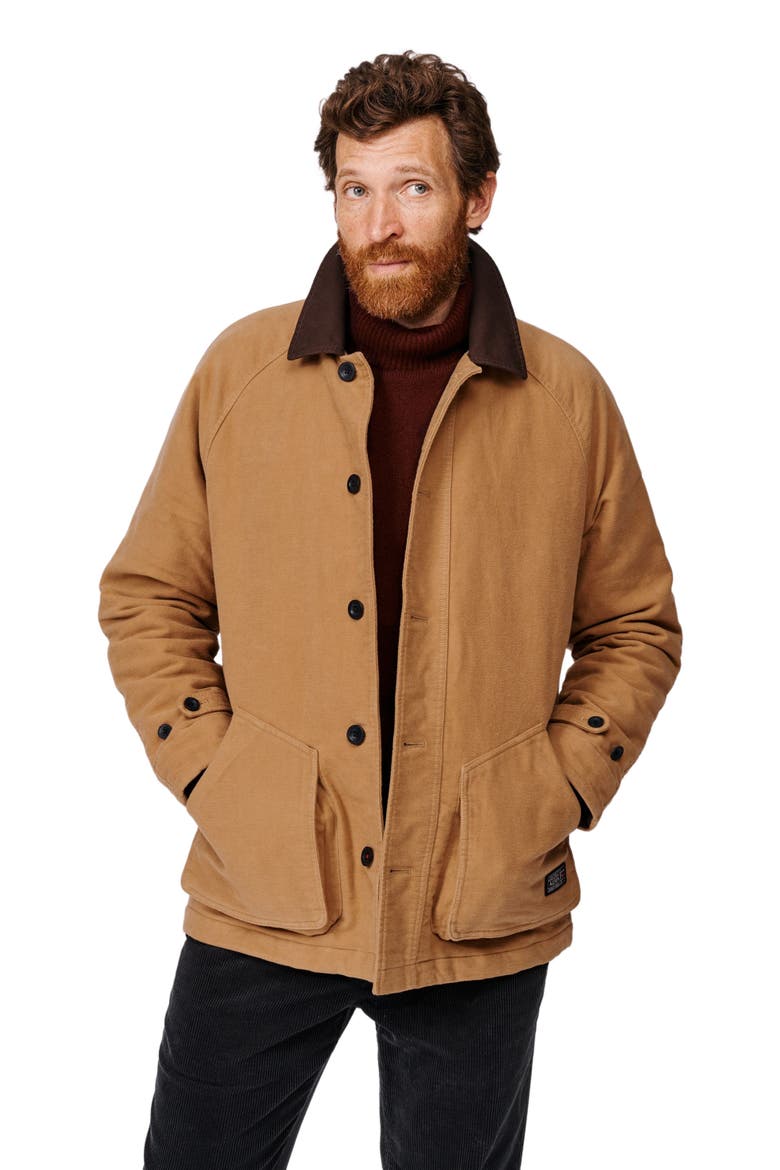 Bennett Moleskin Jacket, Alternate, color, Dijon