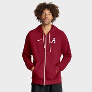 Nike Men's Nike Crimson Alabama Crimson Tide 2025 Sideline Standard Issue Dri-FIT Full-Zip Hoodie