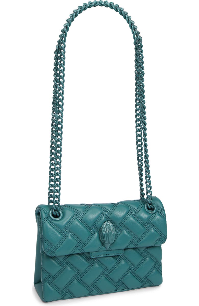 Kurt Geiger London Mini Kensington Drench Leather Convertible Crossbody Bag, Alternate, color,