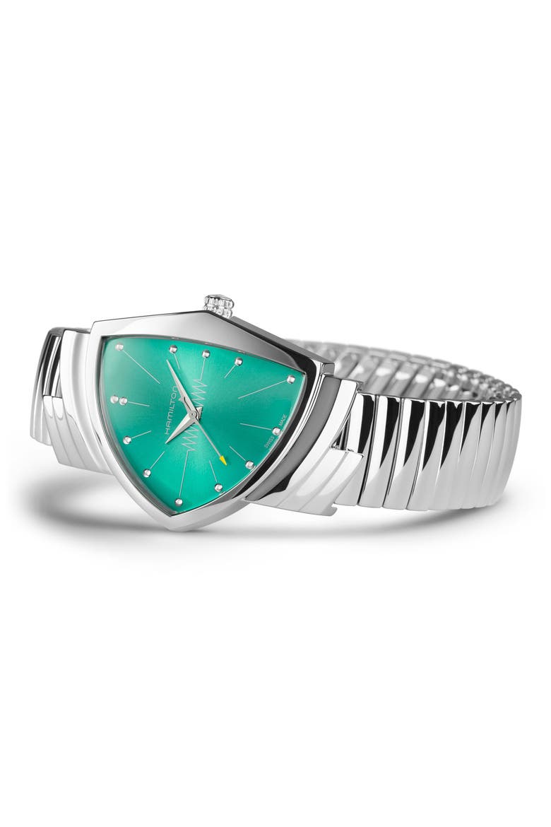 Ventura Expansion Strap Watch, 32mm x 50mm, Alternate, color, BLUE
