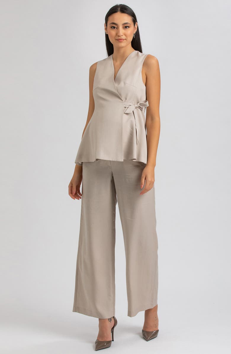 PIETRO BRUNELLI MATERNITY Darcy Side Tie Maternity Vest, Alternate, color, 