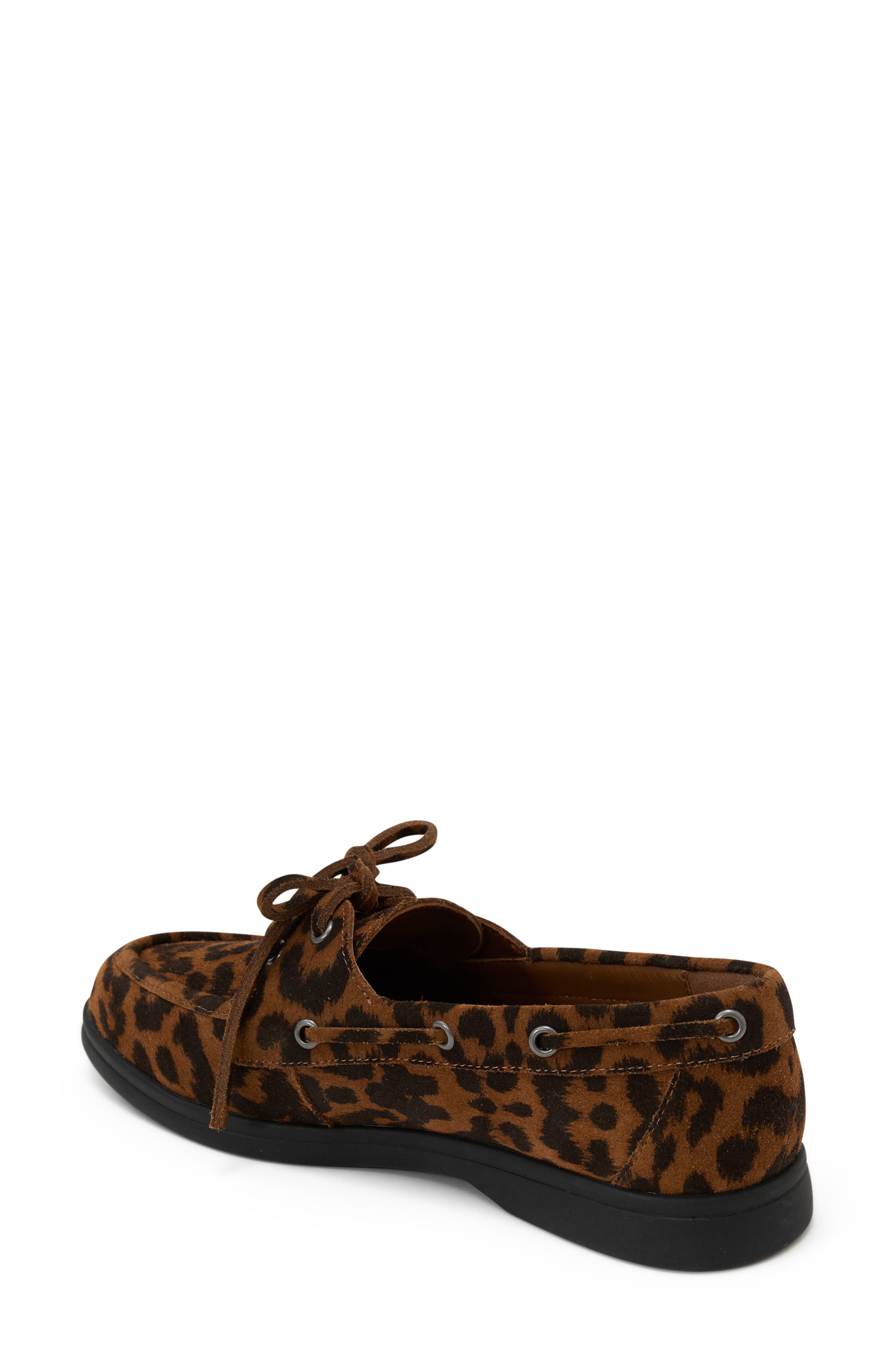 Reiss Lola Boat Shoe, Alternate, color, Animal