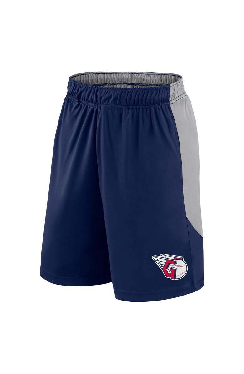 FANATICS Men's Fanatics Navy/Gray Cleveland Guardians Go Hard Shorts, Alternate, color, Navy