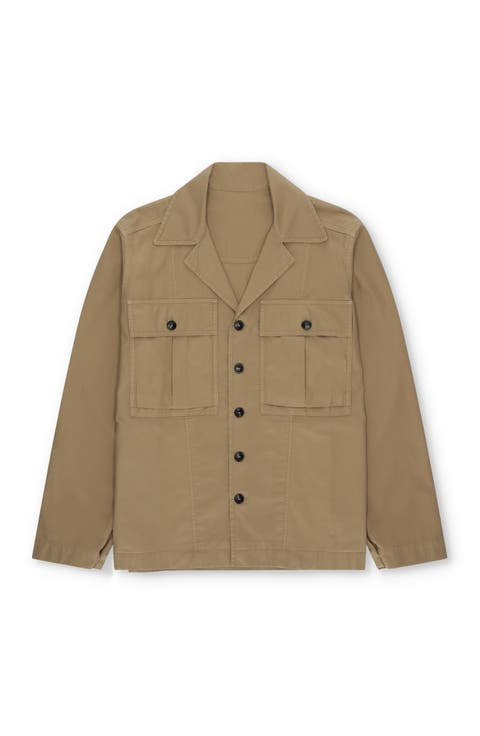 Solomon Twill Cotton Overshirt
