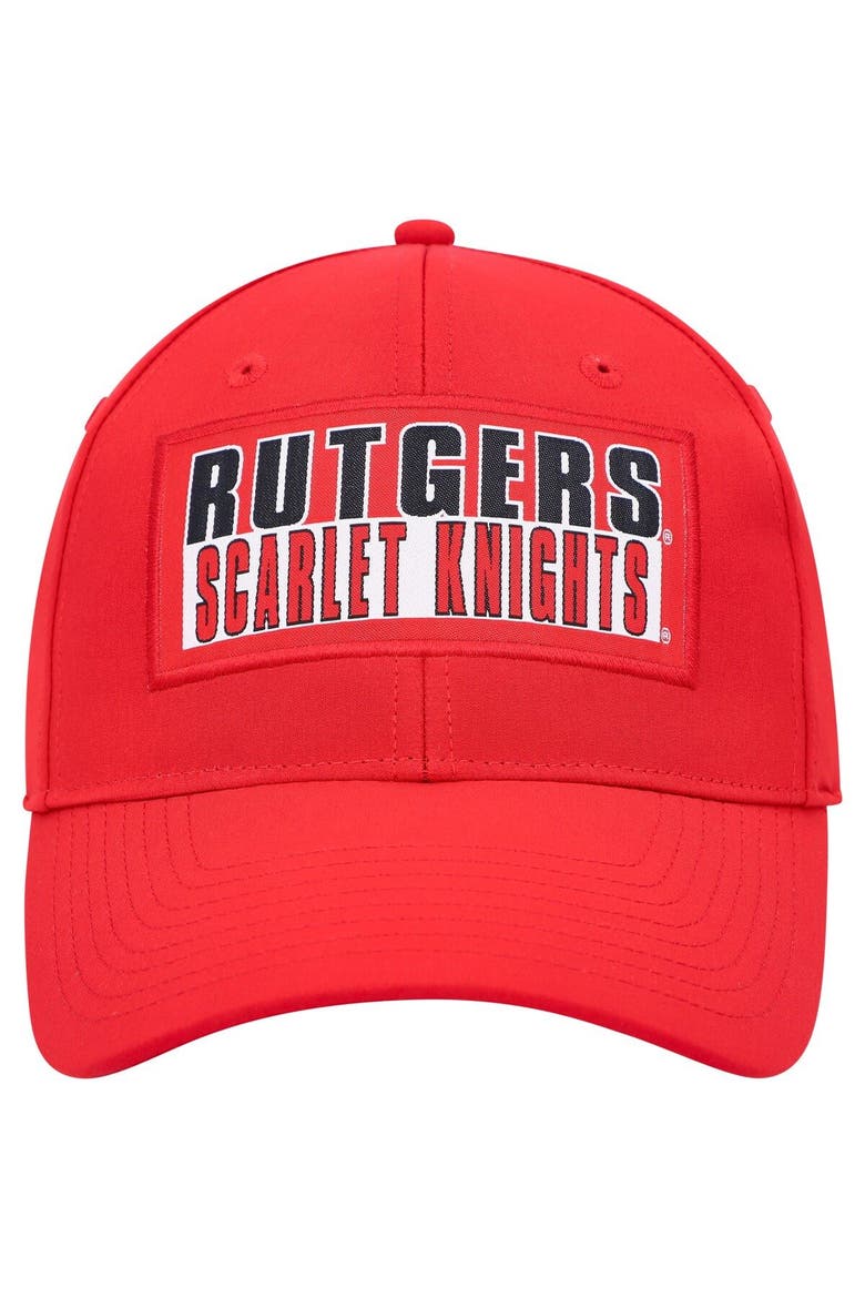 Men's Colosseum  Scarlet Rutgers Scarlet Knights Positraction Snapback Hat, Alternate, color, Scarlet