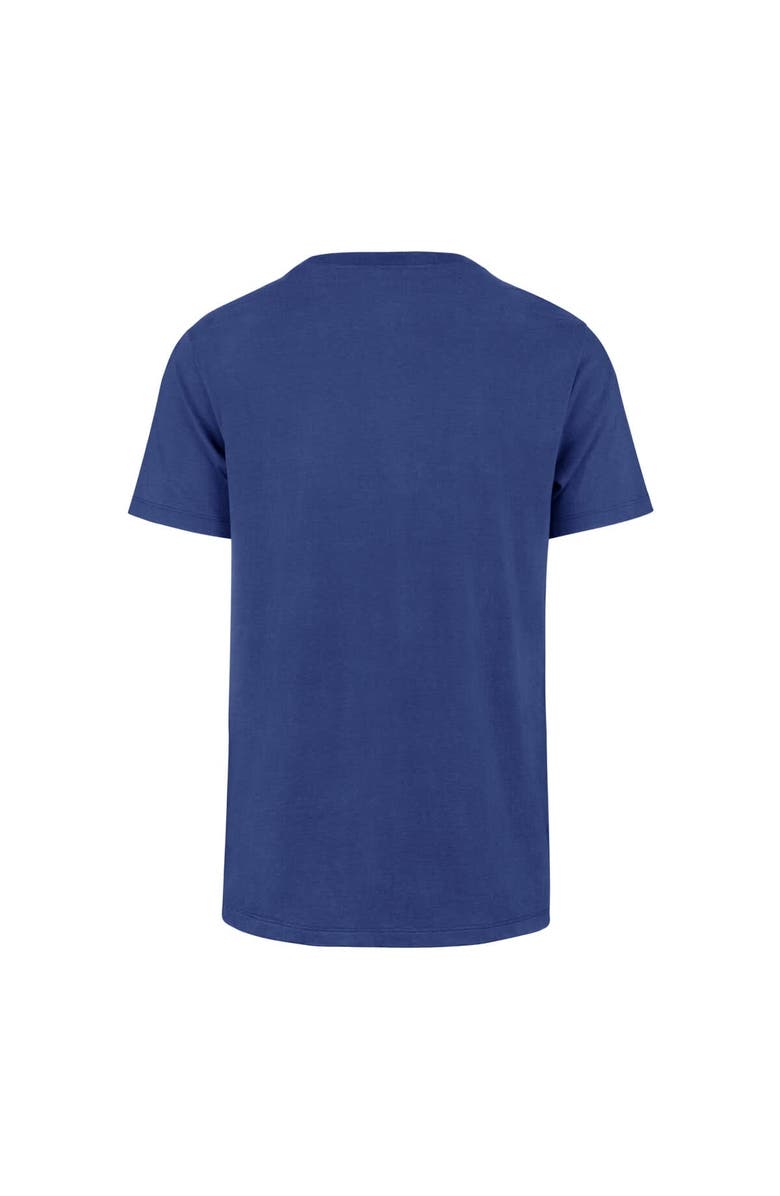 '47 Men's '47 Royal New England Patriots Stripe Splash Franklin Throwback T-Shirt, Alternate, color, Royal