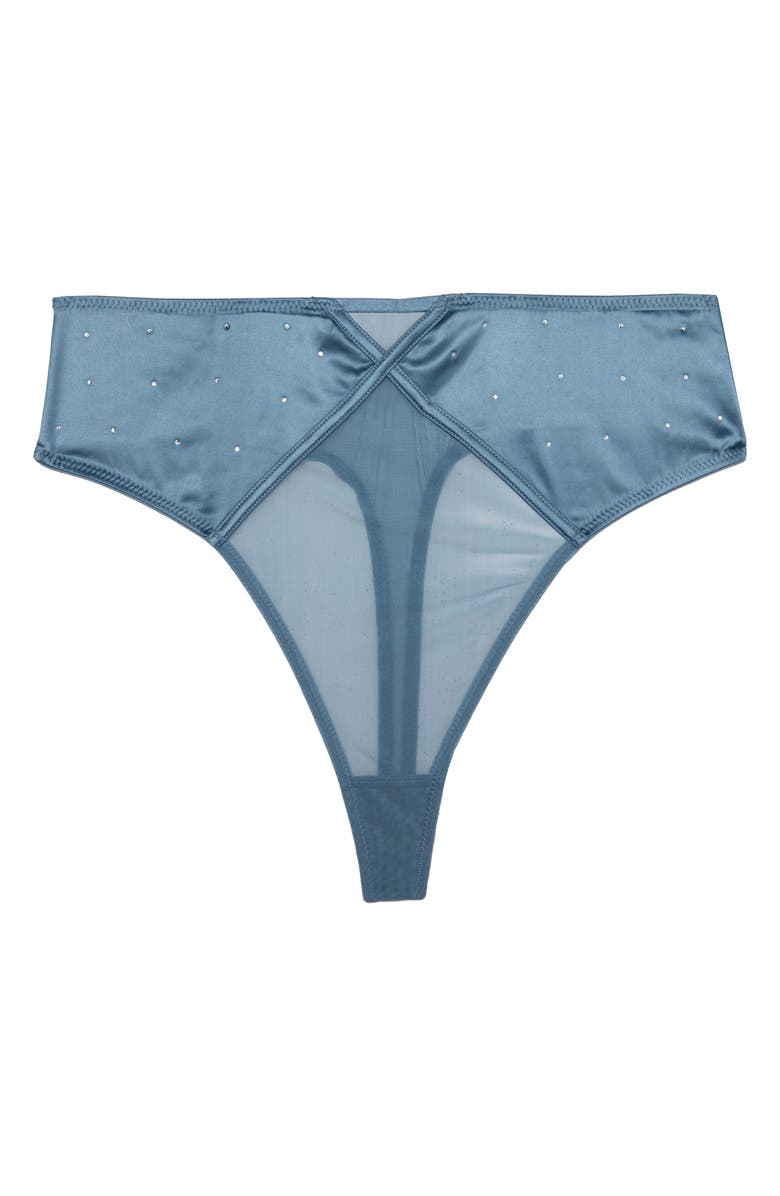 Playful Promises Olympia Storm High Waist Thong, Alternate, color, 
