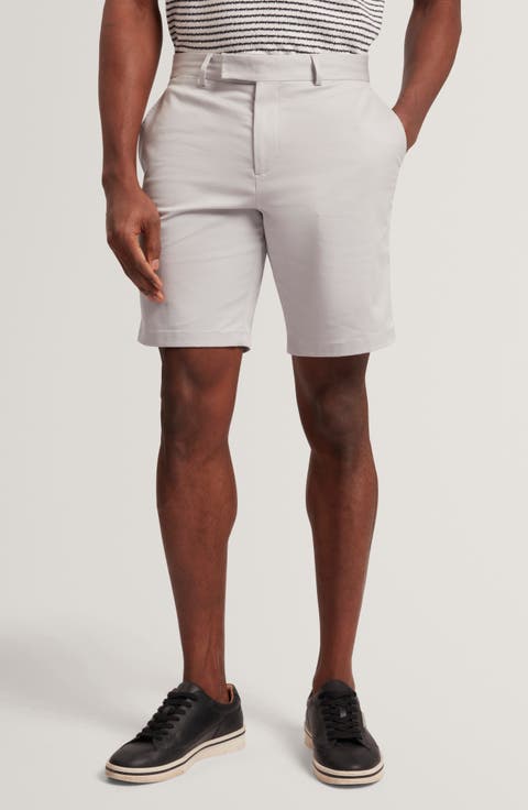 Loweton Slim Fit Stretch Cotton Chino Shorts
