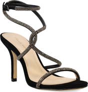 Pelle Moda Kaleah Crystal Strappy Sandal