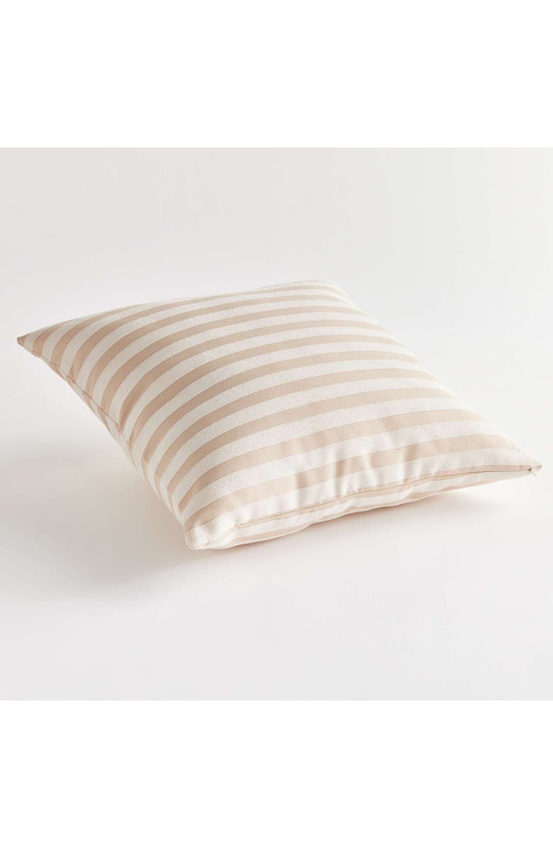 Napa Home & Garden Grant Square Indoor-Outdoor Pillow 20", Alternate, color, Beige