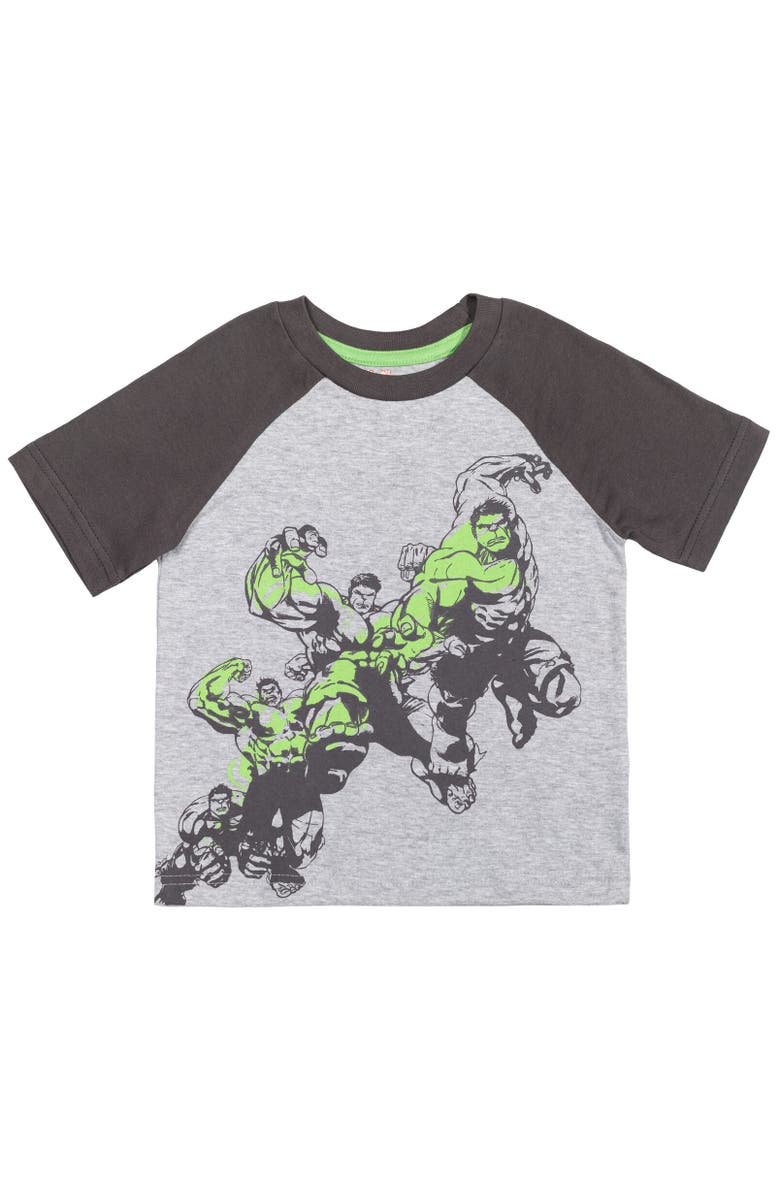 Marvel 2-Pack T-Shirts, Alternate, color, Avengers The Hulk Multicolor