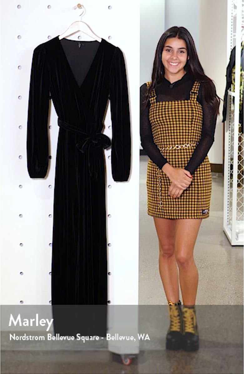 Dylan Velvet Jumpsuit, sales video thumbnail