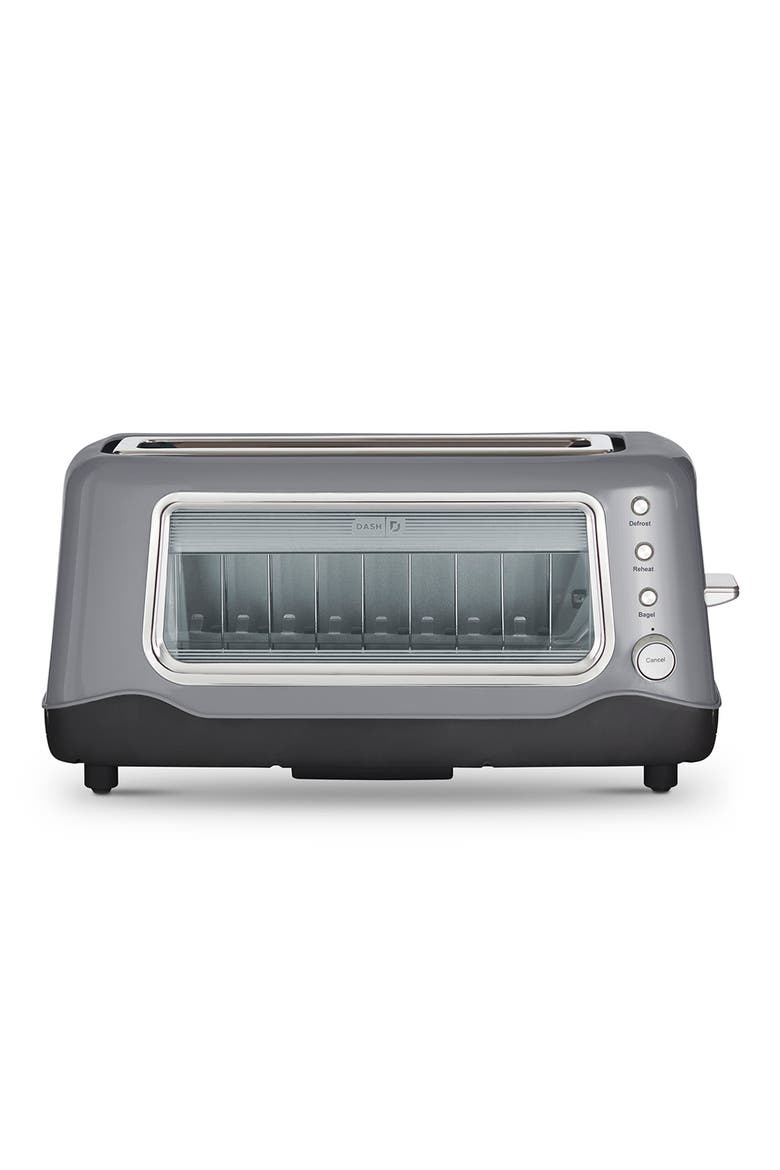 Clear View Toaster, Alternate, color, COOL GREY