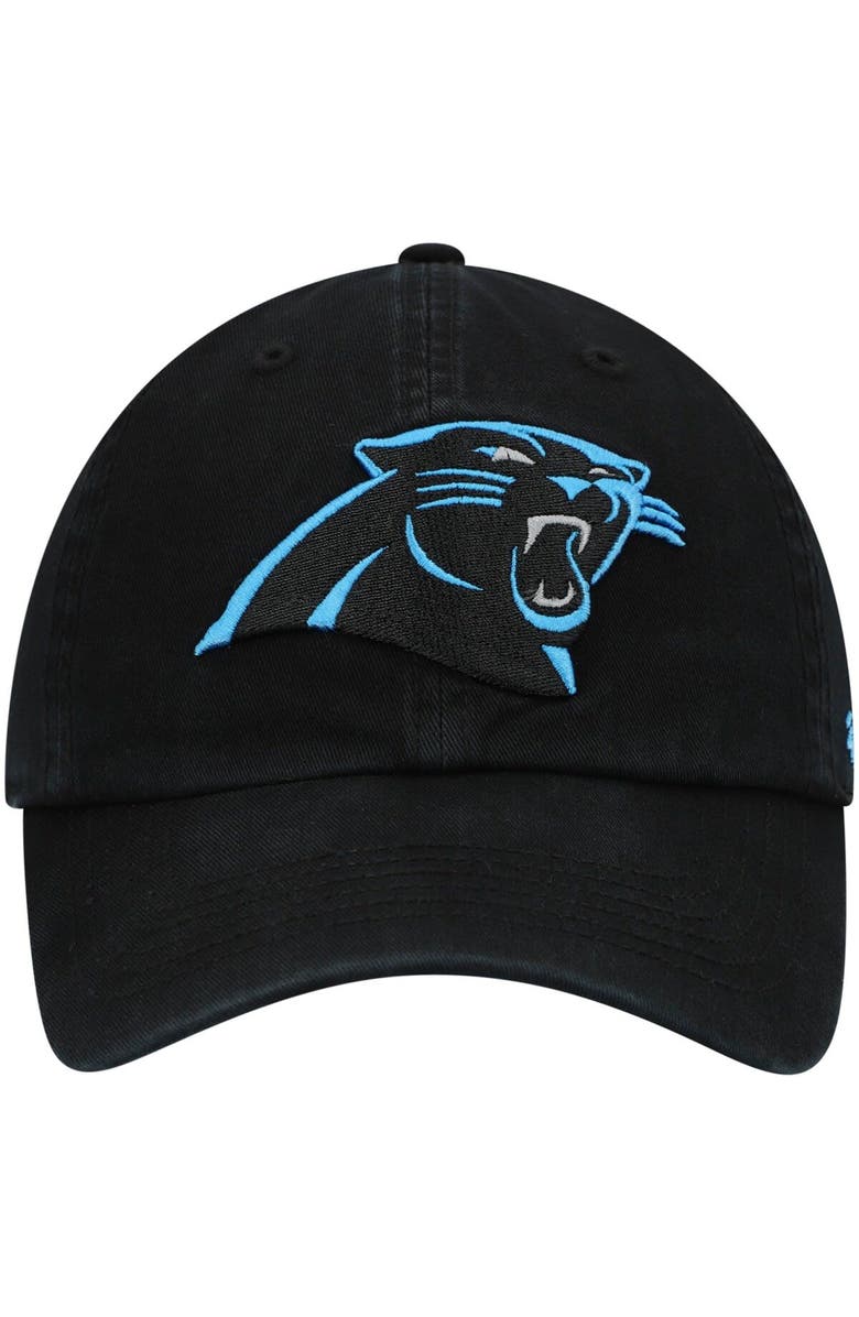 '47 Men's '47 Black Carolina Panthers Franchise Logo Fitted Hat, Alternate, color, 