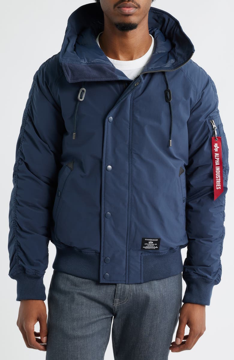 Alpha Industries N-2B Altitude Parka, Alternate, color, Replica Blue