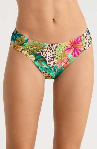 Paradise Heat Shirred Bikini Bottoms