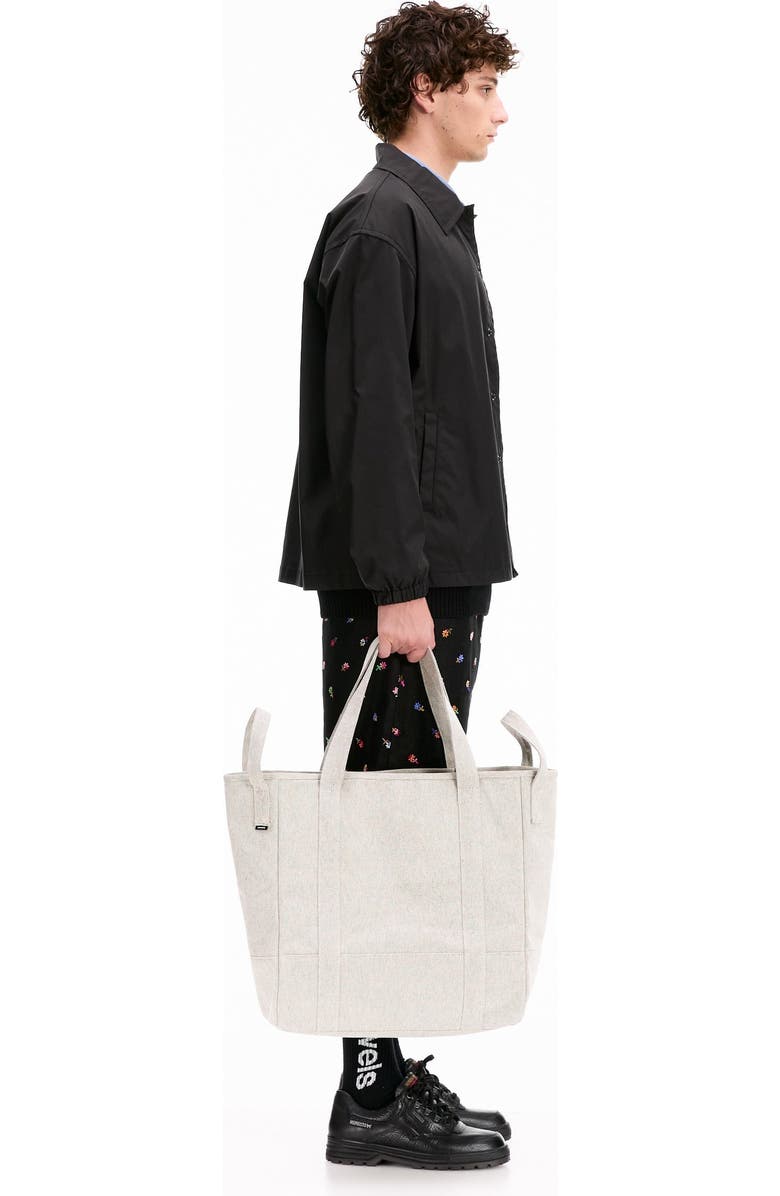 vowels Gardening Tote Bag, Alternate, color, Black